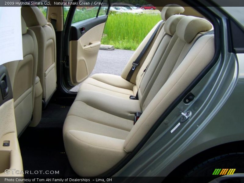 Natural Khaki Green / Gray 2009 Hyundai Sonata GLS