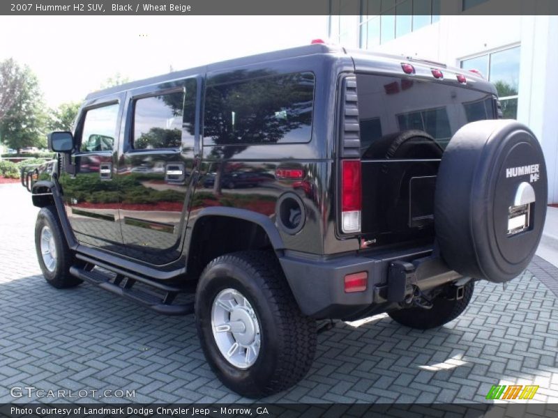 Black / Wheat Beige 2007 Hummer H2 SUV