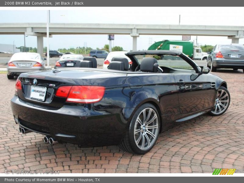 Jet Black / Black 2008 BMW M3 Convertible