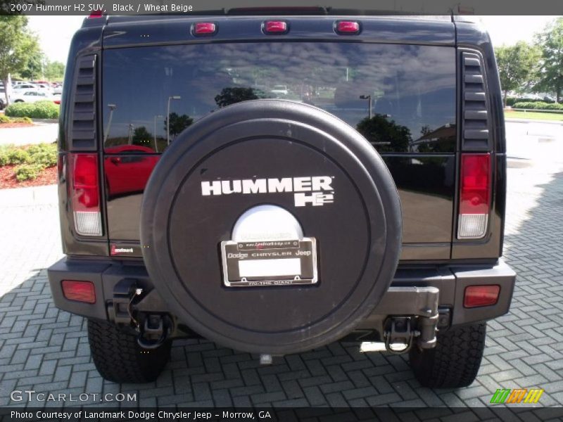 Black / Wheat Beige 2007 Hummer H2 SUV