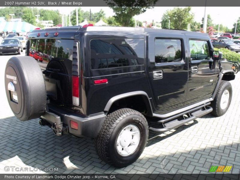 Black / Wheat Beige 2007 Hummer H2 SUV
