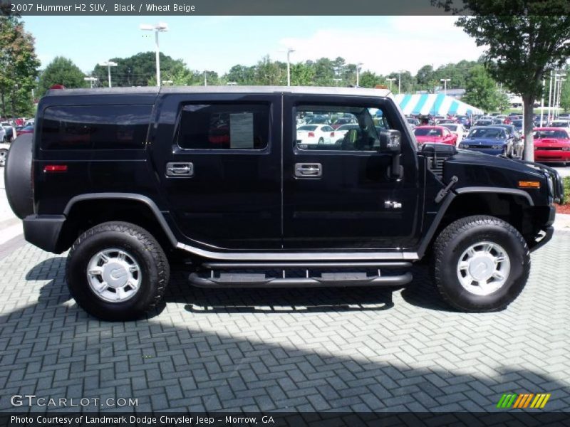 Black / Wheat Beige 2007 Hummer H2 SUV