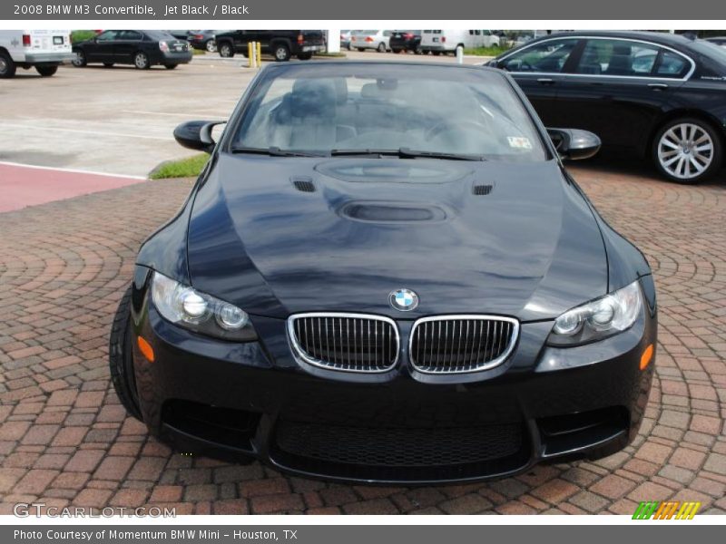 Jet Black / Black 2008 BMW M3 Convertible