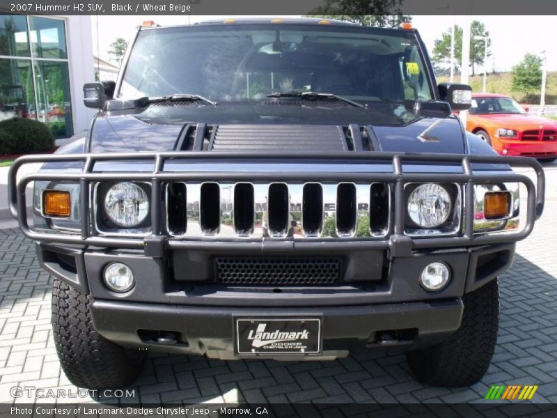 Black / Wheat Beige 2007 Hummer H2 SUV