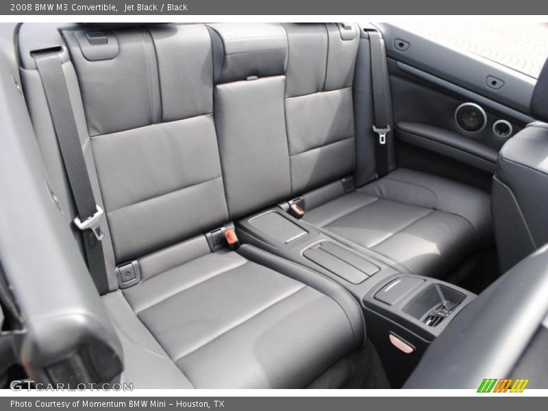 Jet Black / Black 2008 BMW M3 Convertible