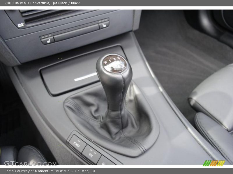 Jet Black / Black 2008 BMW M3 Convertible