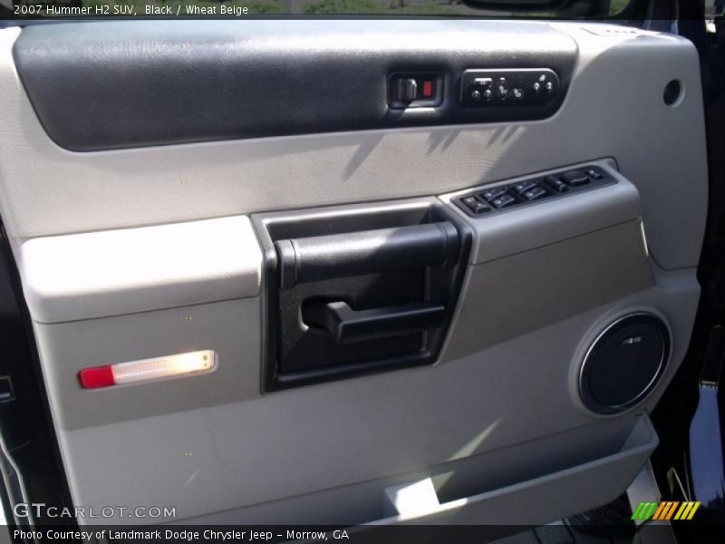 Black / Wheat Beige 2007 Hummer H2 SUV