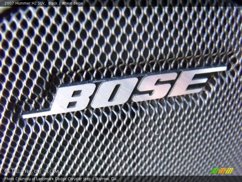 Black / Wheat Beige 2007 Hummer H2 SUV