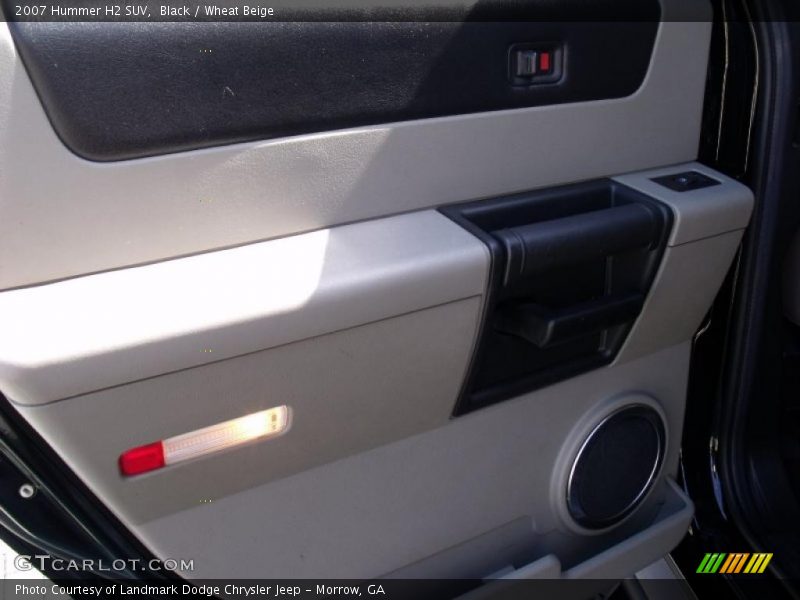 Black / Wheat Beige 2007 Hummer H2 SUV