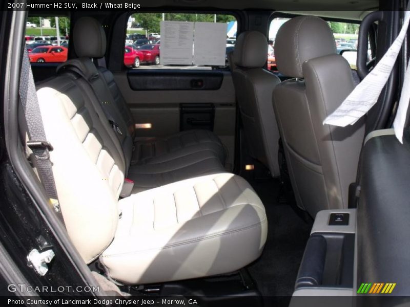 Black / Wheat Beige 2007 Hummer H2 SUV