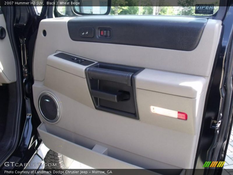 Black / Wheat Beige 2007 Hummer H2 SUV