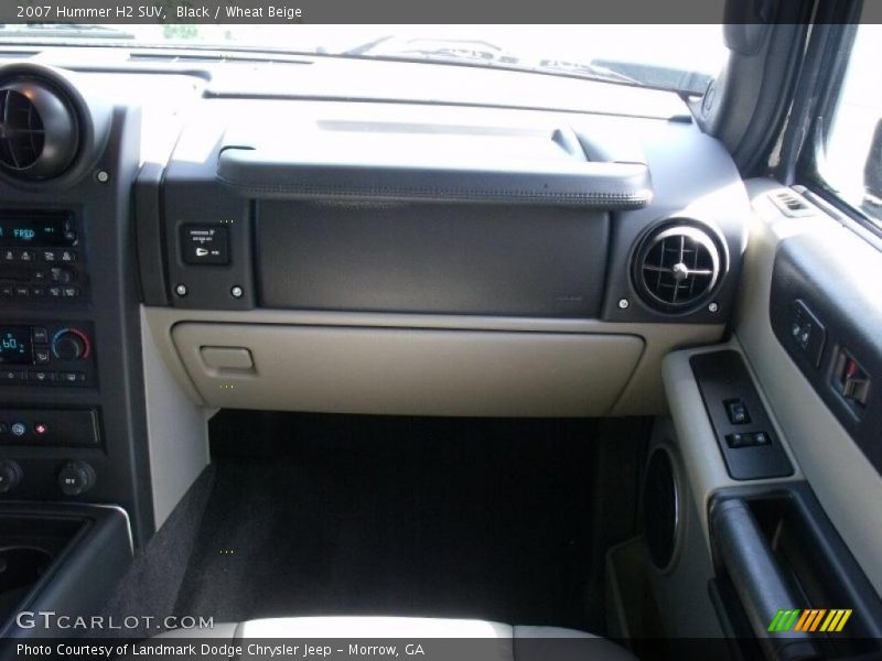 Black / Wheat Beige 2007 Hummer H2 SUV