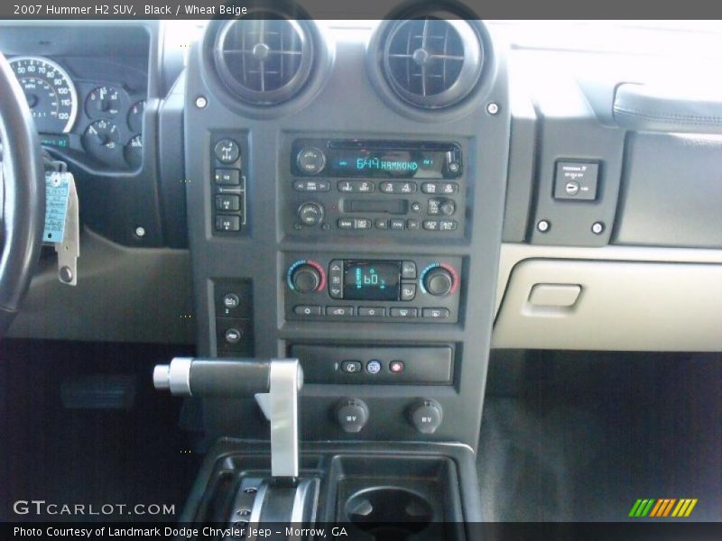 Black / Wheat Beige 2007 Hummer H2 SUV