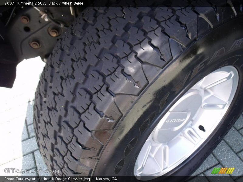 Black / Wheat Beige 2007 Hummer H2 SUV