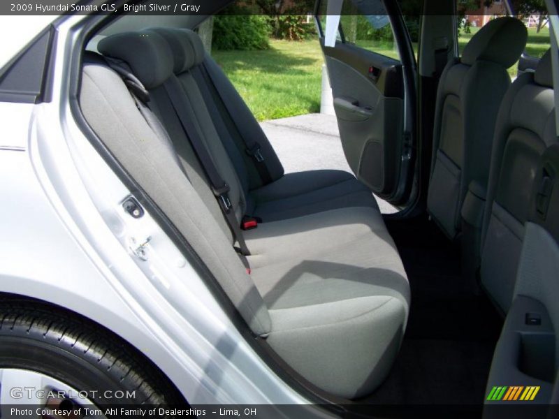 Bright Silver / Gray 2009 Hyundai Sonata GLS