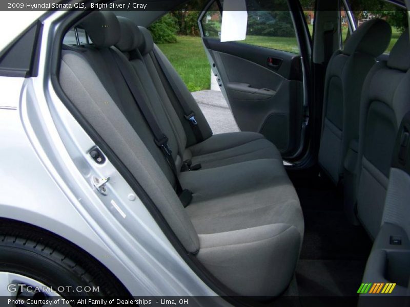 Bright Silver / Gray 2009 Hyundai Sonata GLS