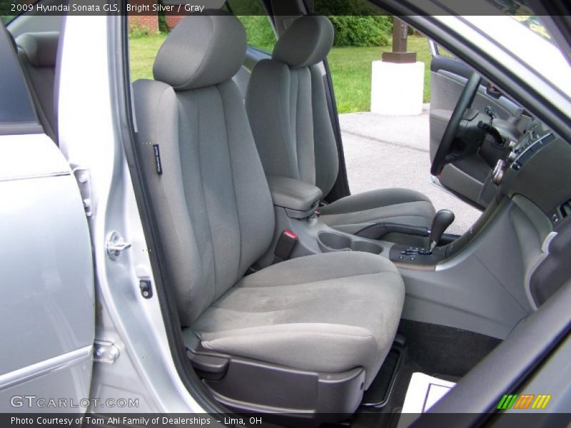 Bright Silver / Gray 2009 Hyundai Sonata GLS