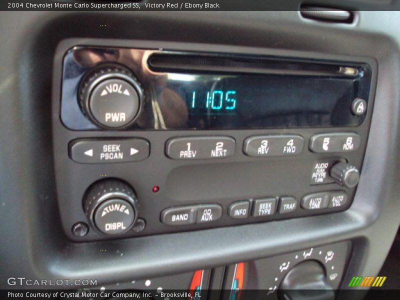 Victory Red / Ebony Black 2004 Chevrolet Monte Carlo Supercharged SS