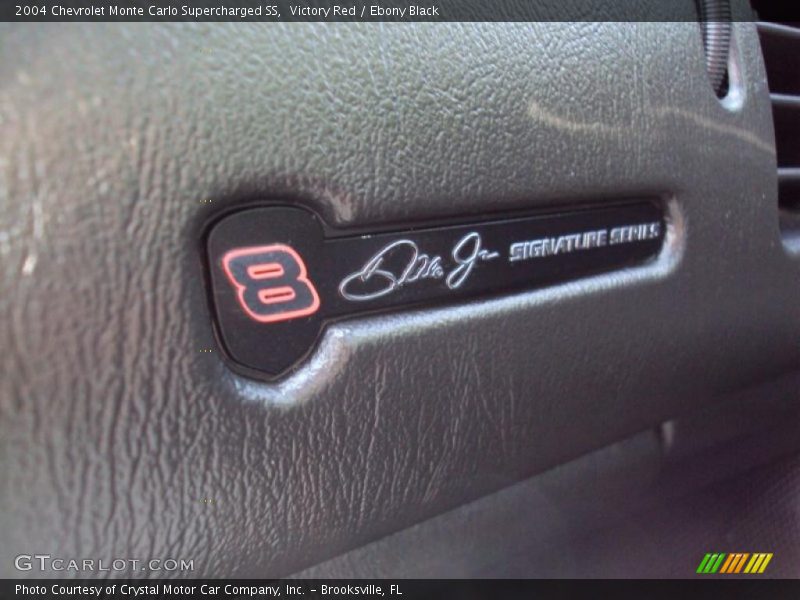 Victory Red / Ebony Black 2004 Chevrolet Monte Carlo Supercharged SS