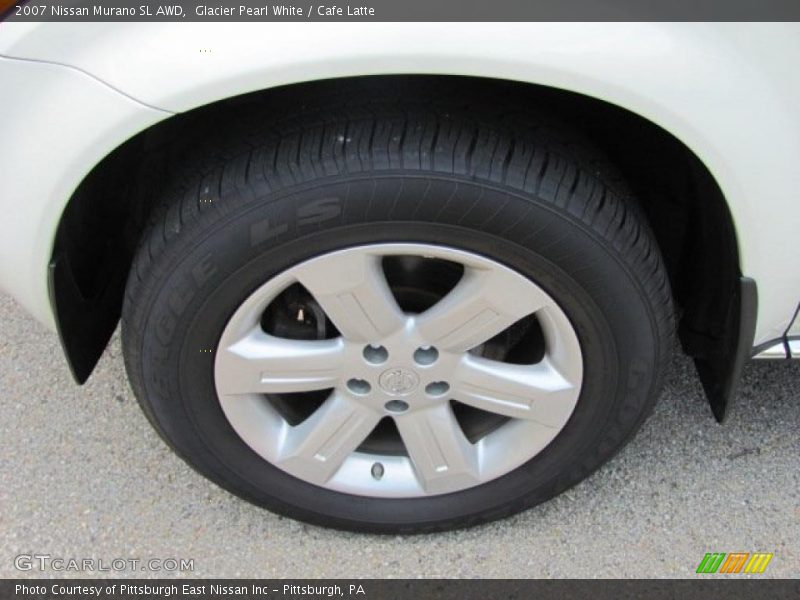 Glacier Pearl White / Cafe Latte 2007 Nissan Murano SL AWD
