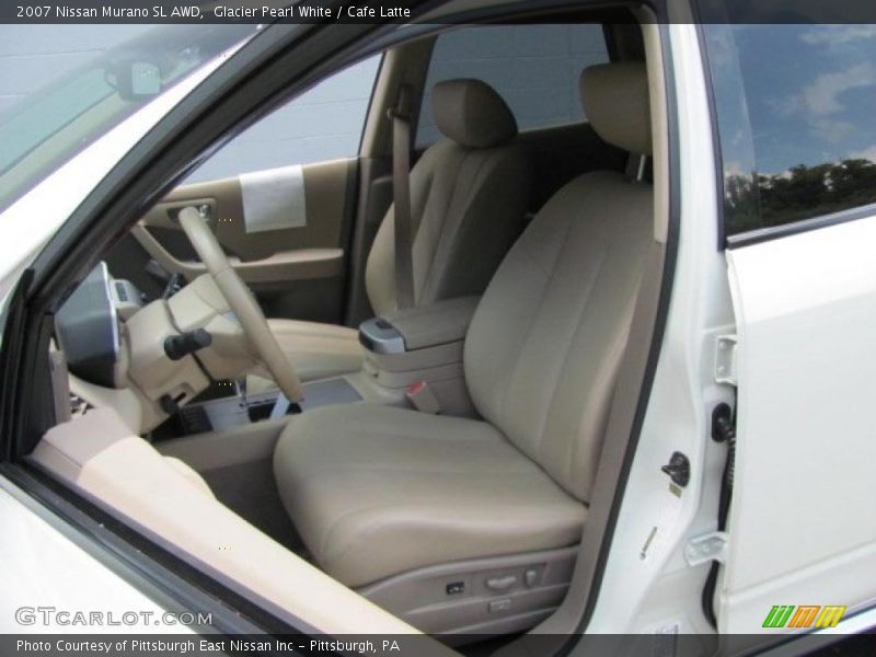 Glacier Pearl White / Cafe Latte 2007 Nissan Murano SL AWD