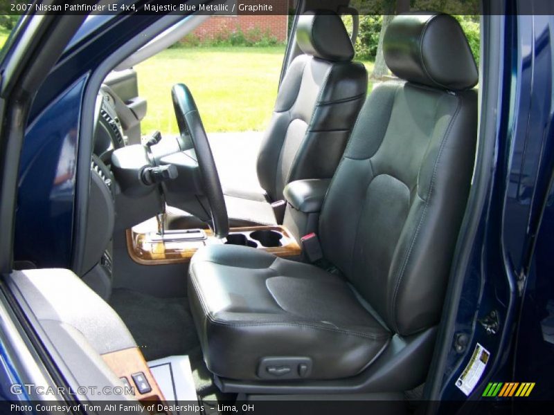 Majestic Blue Metallic / Graphite 2007 Nissan Pathfinder LE 4x4