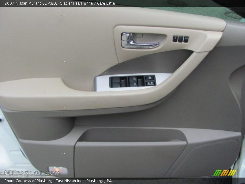 Glacier Pearl White / Cafe Latte 2007 Nissan Murano SL AWD