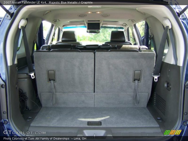 Majestic Blue Metallic / Graphite 2007 Nissan Pathfinder LE 4x4