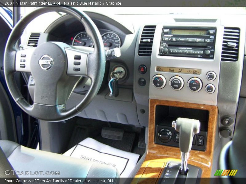 Majestic Blue Metallic / Graphite 2007 Nissan Pathfinder LE 4x4