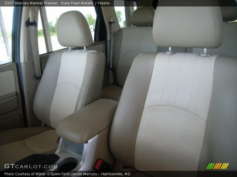 Dune Pearl Metallic / Pebble 2007 Mercury Mariner Premier
