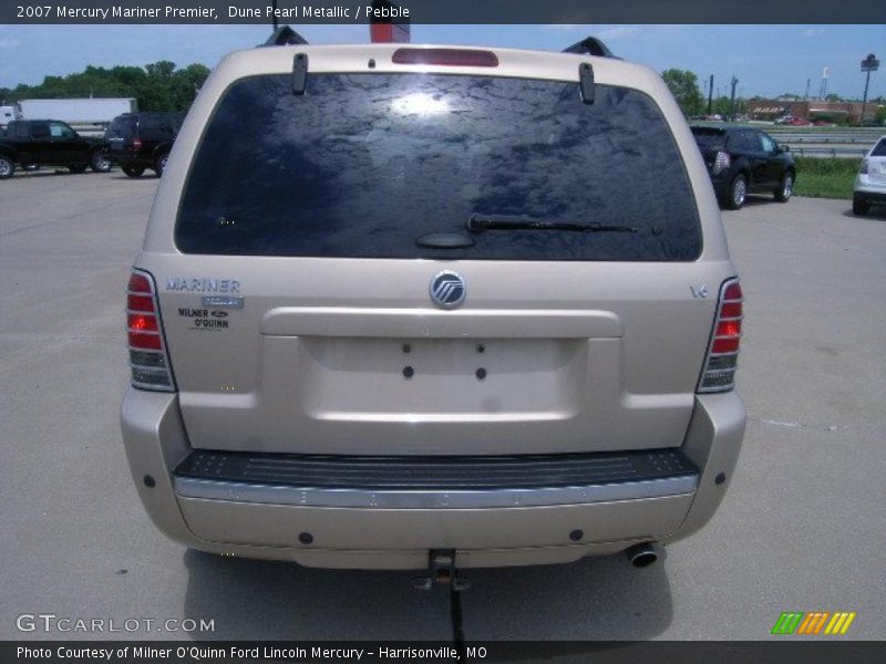 Dune Pearl Metallic / Pebble 2007 Mercury Mariner Premier