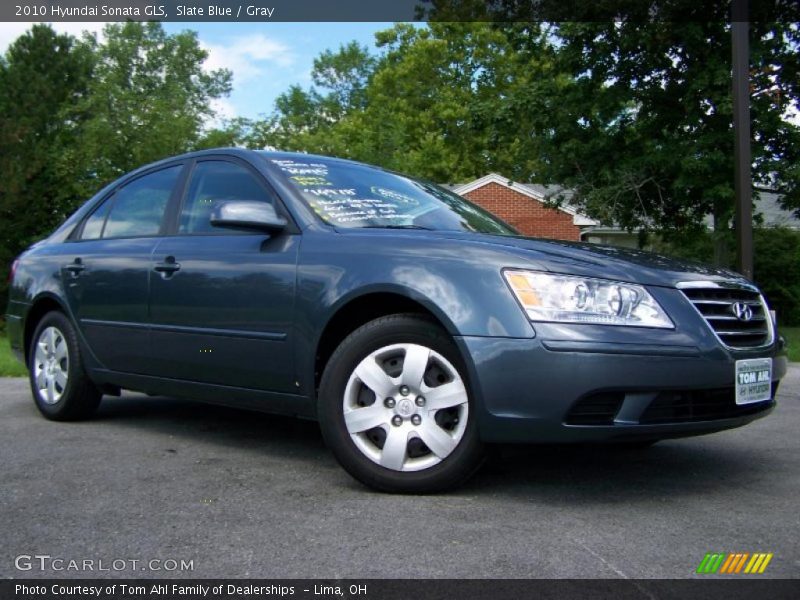 Slate Blue / Gray 2010 Hyundai Sonata GLS