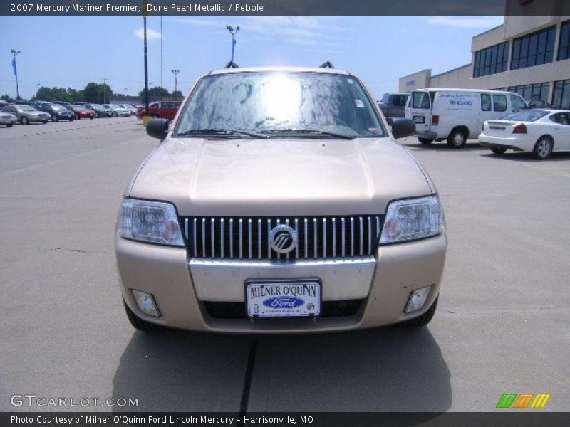 Dune Pearl Metallic / Pebble 2007 Mercury Mariner Premier