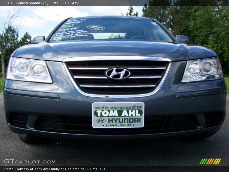 Slate Blue / Gray 2010 Hyundai Sonata GLS
