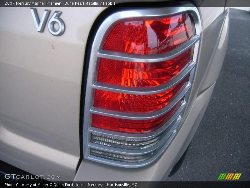 Dune Pearl Metallic / Pebble 2007 Mercury Mariner Premier