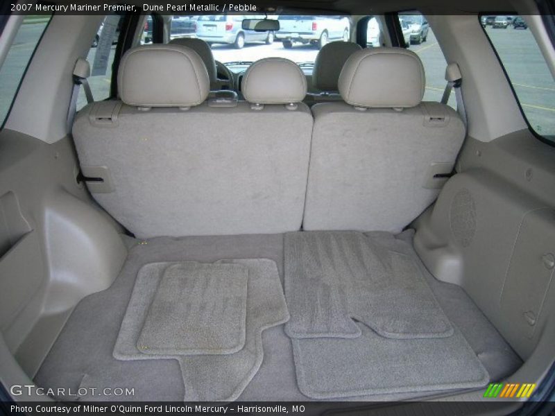Dune Pearl Metallic / Pebble 2007 Mercury Mariner Premier