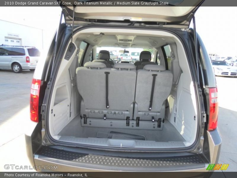 Dark Titanium Metallic / Medium Slate Gray/Light Shale 2010 Dodge Grand Caravan SXT Crew