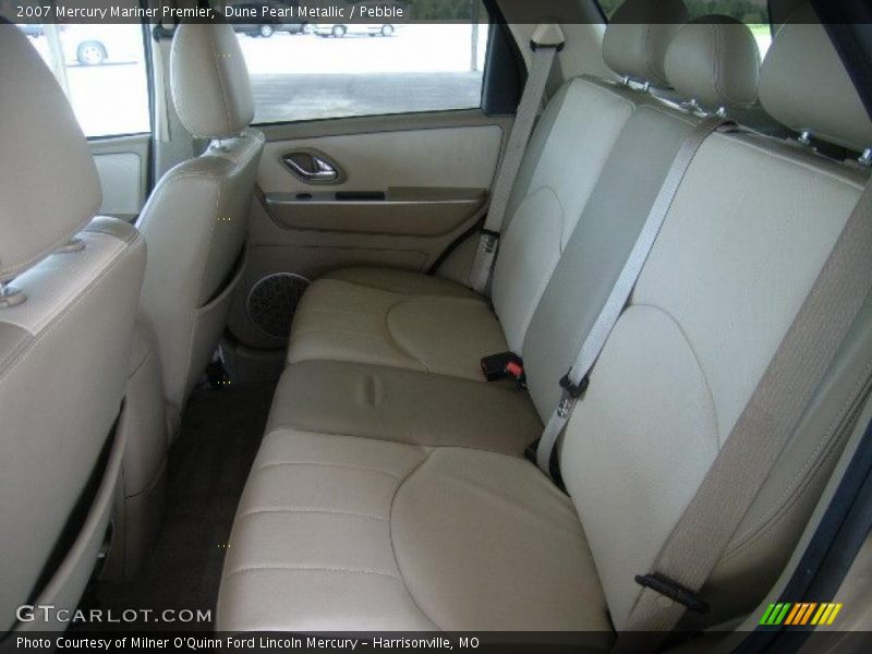 Dune Pearl Metallic / Pebble 2007 Mercury Mariner Premier