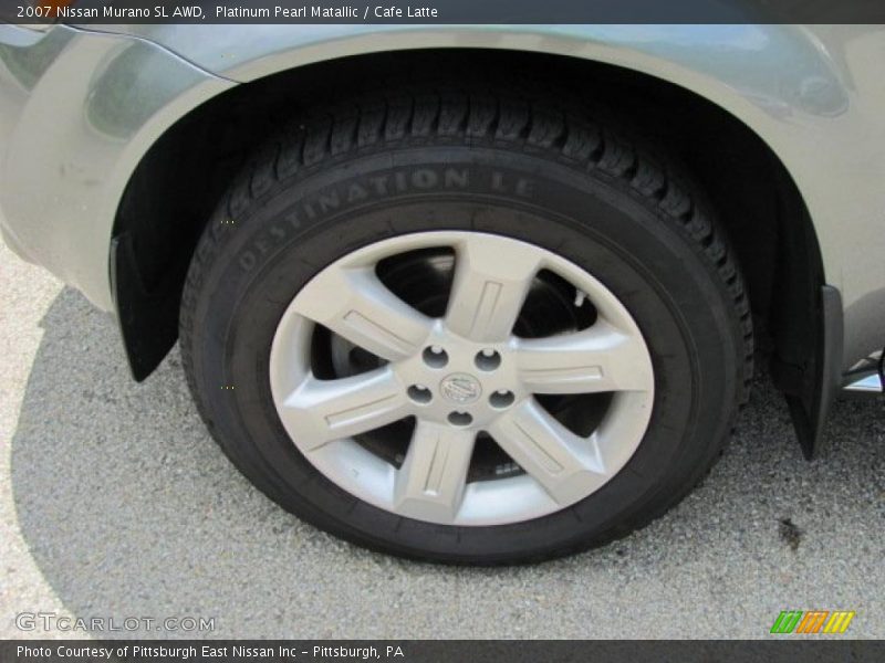 Platinum Pearl Matallic / Cafe Latte 2007 Nissan Murano SL AWD