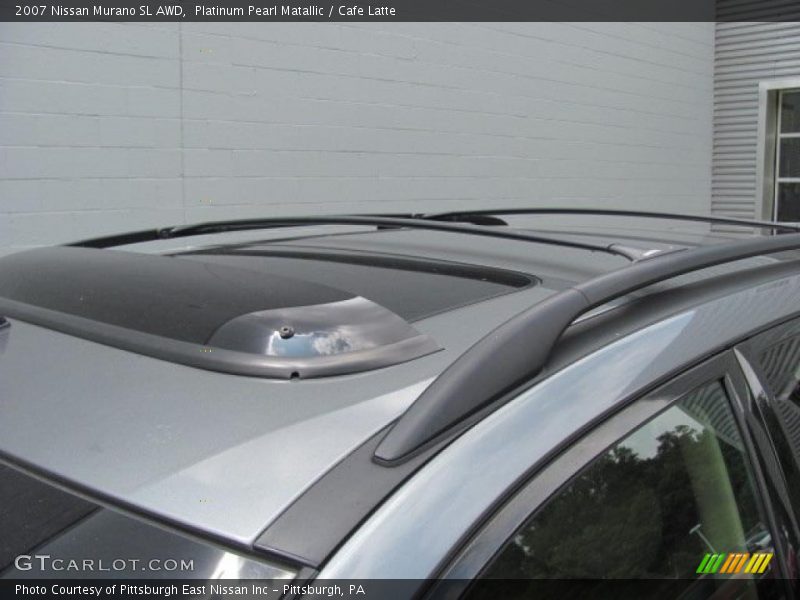 Platinum Pearl Matallic / Cafe Latte 2007 Nissan Murano SL AWD