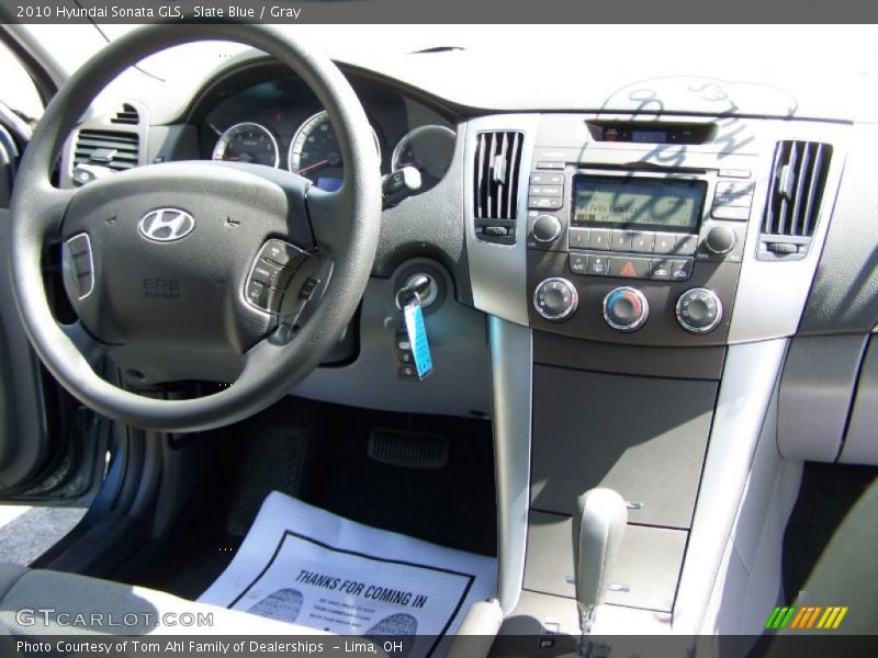Slate Blue / Gray 2010 Hyundai Sonata GLS