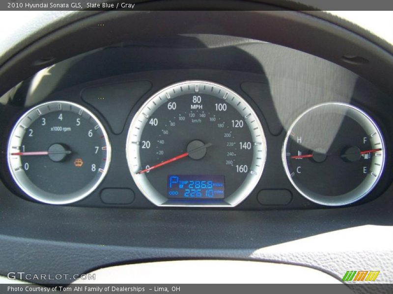 Slate Blue / Gray 2010 Hyundai Sonata GLS