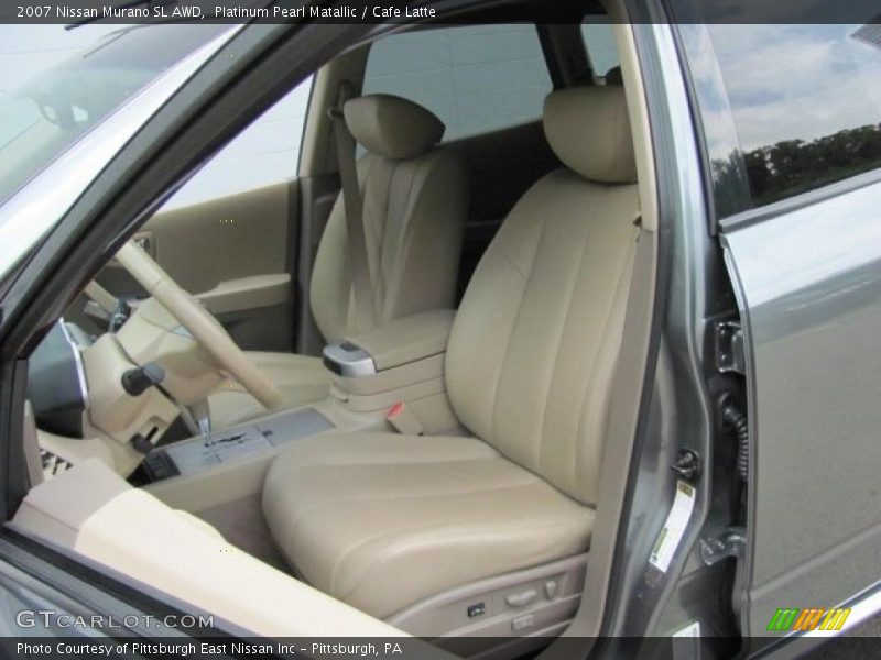 Platinum Pearl Matallic / Cafe Latte 2007 Nissan Murano SL AWD