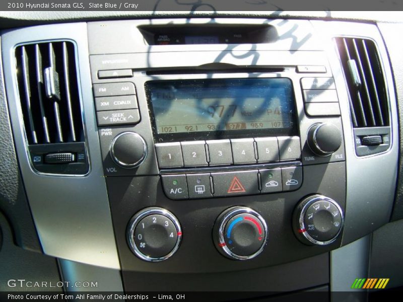 Slate Blue / Gray 2010 Hyundai Sonata GLS