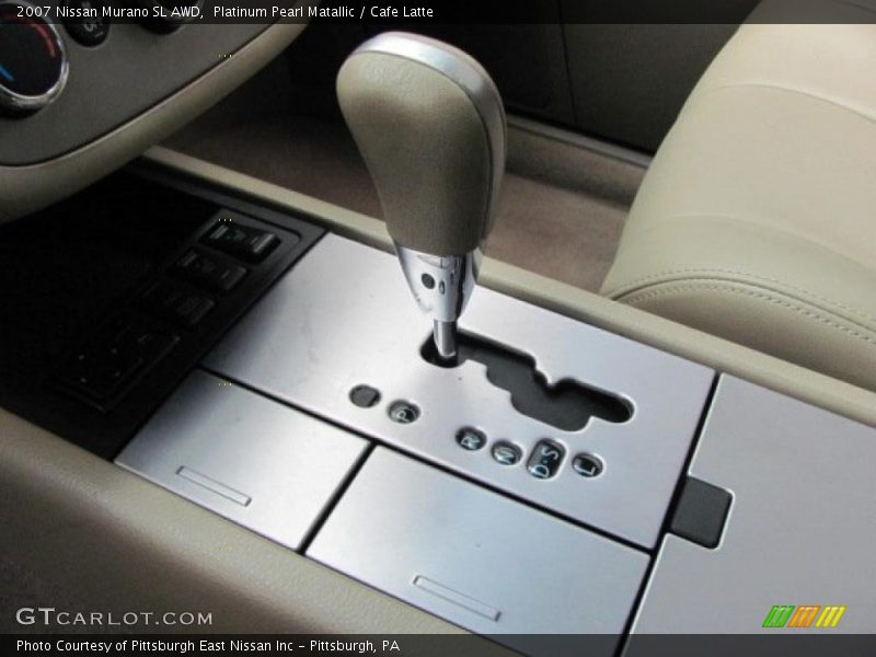 Platinum Pearl Matallic / Cafe Latte 2007 Nissan Murano SL AWD