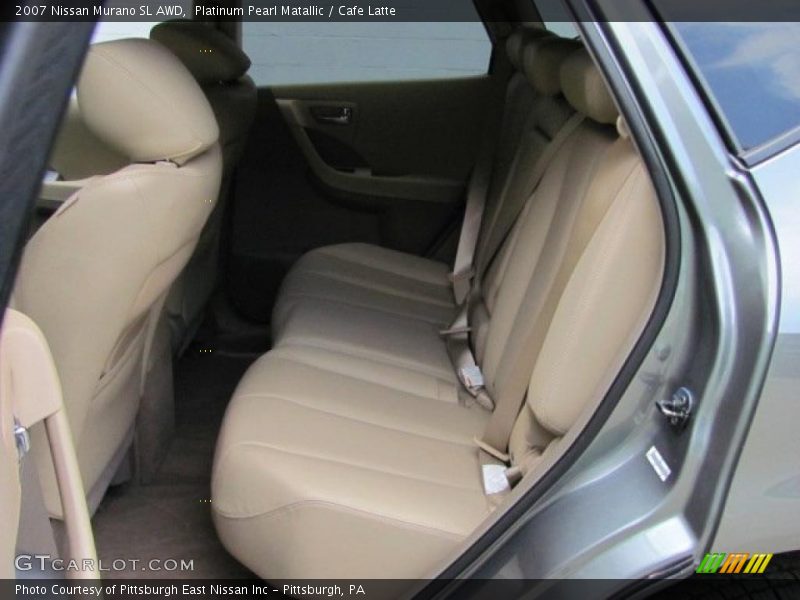 Platinum Pearl Matallic / Cafe Latte 2007 Nissan Murano SL AWD