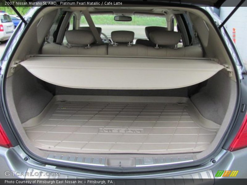 Platinum Pearl Matallic / Cafe Latte 2007 Nissan Murano SL AWD