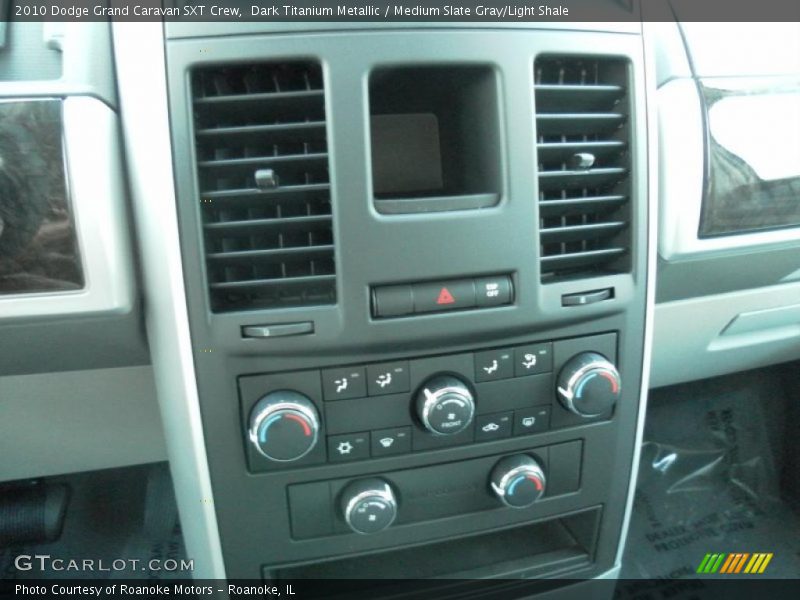 Dark Titanium Metallic / Medium Slate Gray/Light Shale 2010 Dodge Grand Caravan SXT Crew