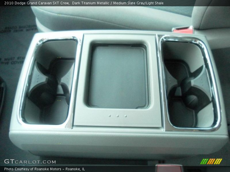 Dark Titanium Metallic / Medium Slate Gray/Light Shale 2010 Dodge Grand Caravan SXT Crew