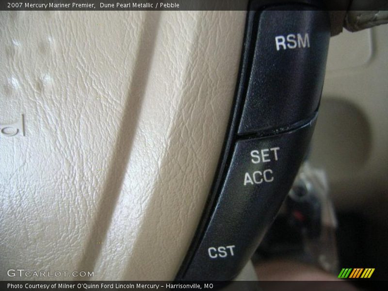 Dune Pearl Metallic / Pebble 2007 Mercury Mariner Premier